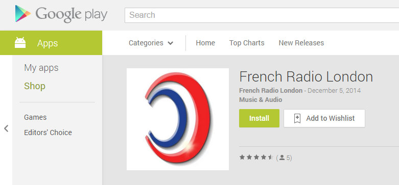 For a sneak peak of how our pre-roll works, download the French Radio London App  here